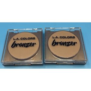 2 Pack L.A Colors Bronzer CBP342 Beach Babe